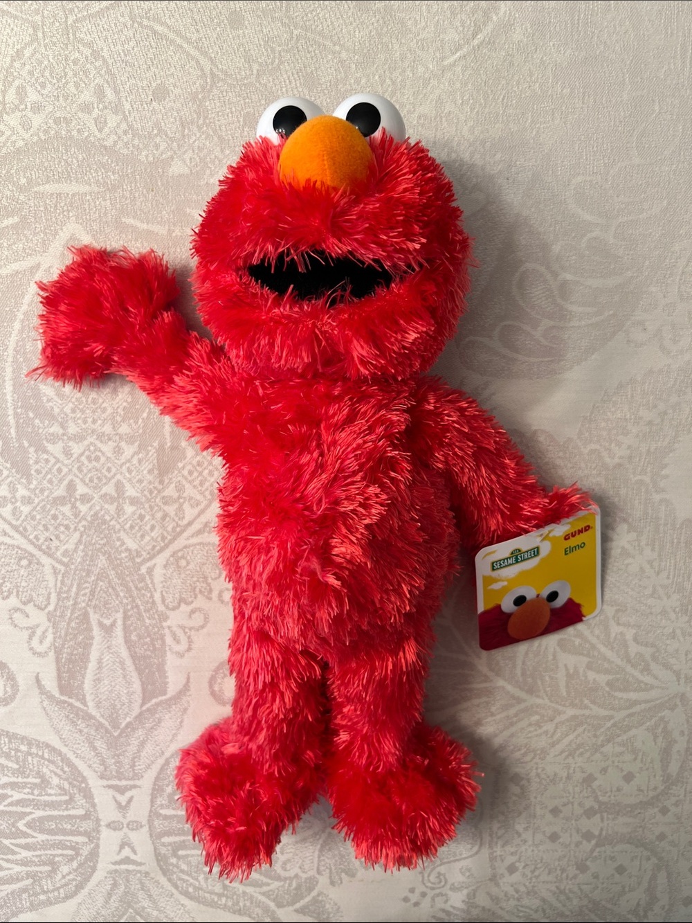 Gund Elmo Plush Toy - Red with Orange Nose